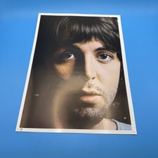 The Beatles Paul McCartney Portrait Print from 1971 White Album 27x19cm
