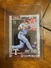 2026 Topps Series 1 - Corey Seager #96 Silver Crackle Foil