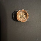 New Coach Signature Stone Tea Rose Earring Studs — photo 3