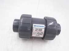 Hayward 3/4" PVC True Union Ball Check Valve W/FPM O-Rings TC10075ST