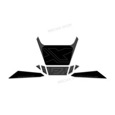 Kit Protection Autocollants 3D En Époxy Moto Avant X-ADV 750 Noir Graphite