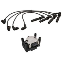 ZüNdspule ZüNdmodul + ZüNdkabel FüR 1.4 1.6 16V 55Kw 77Kw Vw Lupo Golf 4 Iv Leon