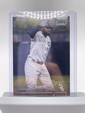 2022 Topps Stadium Club - Luis Robert Chrome Pearl White Refractor 10/30