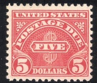 U.S. SCOTT #J78 THE $5.00 POSTAGE DUE ISSUE OF 1930 MINT