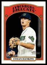 2021 Topps Heritage Minor League Ethan Hankins Lynchburg Hillcats #155
