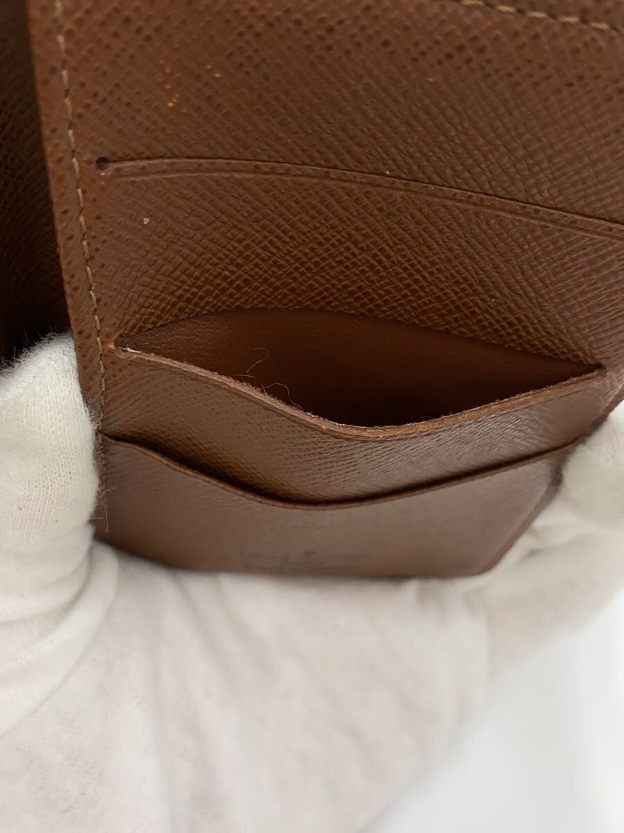 LOUIS VUITTON Organizer de Poche, Monogram Canvas, PVC, Brown, Monogram, Men's thumbnail 6