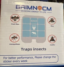 BAIMNOCM 64 Pack Flying Insect Sticky Glue Board. For Dynatrap DT3005w