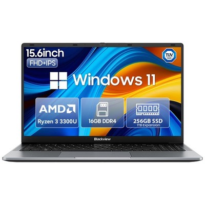 Blackview AceBook 6 15,6Zoll Laptop 16GB DDR4 256GB SSD Win 11  Ryzen 3 Notebook