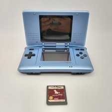 Nintendo DS 1. Generation Handheld Konsole Blau - OHNE Stift & Ladekabel DEFEKT