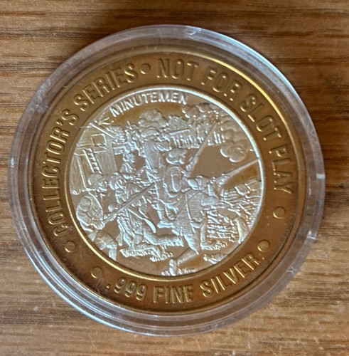 Trump Taj Mahal Casino Resort Atlantic City NJ $10 .999 Fine Silver Token
