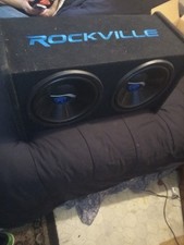 12" Rockville Speakers Box