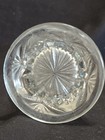 Vintage Childs Oval Star Crystal Glass  Pitcher & 8 Tumblers 2 1/8" pitcher 4" — photo 9