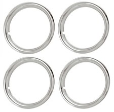  16 Chrome Stainless Steel Trim Rings 1 34 Depth Beauty Rings Tr4603 Set4