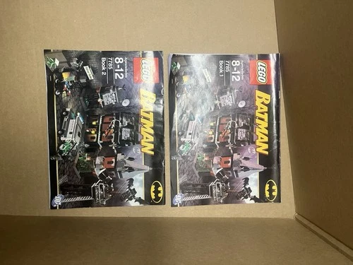 LEGO Arkham Asylum 7785 Batman Set Complete w/ Minifigures, Box, Manuals
