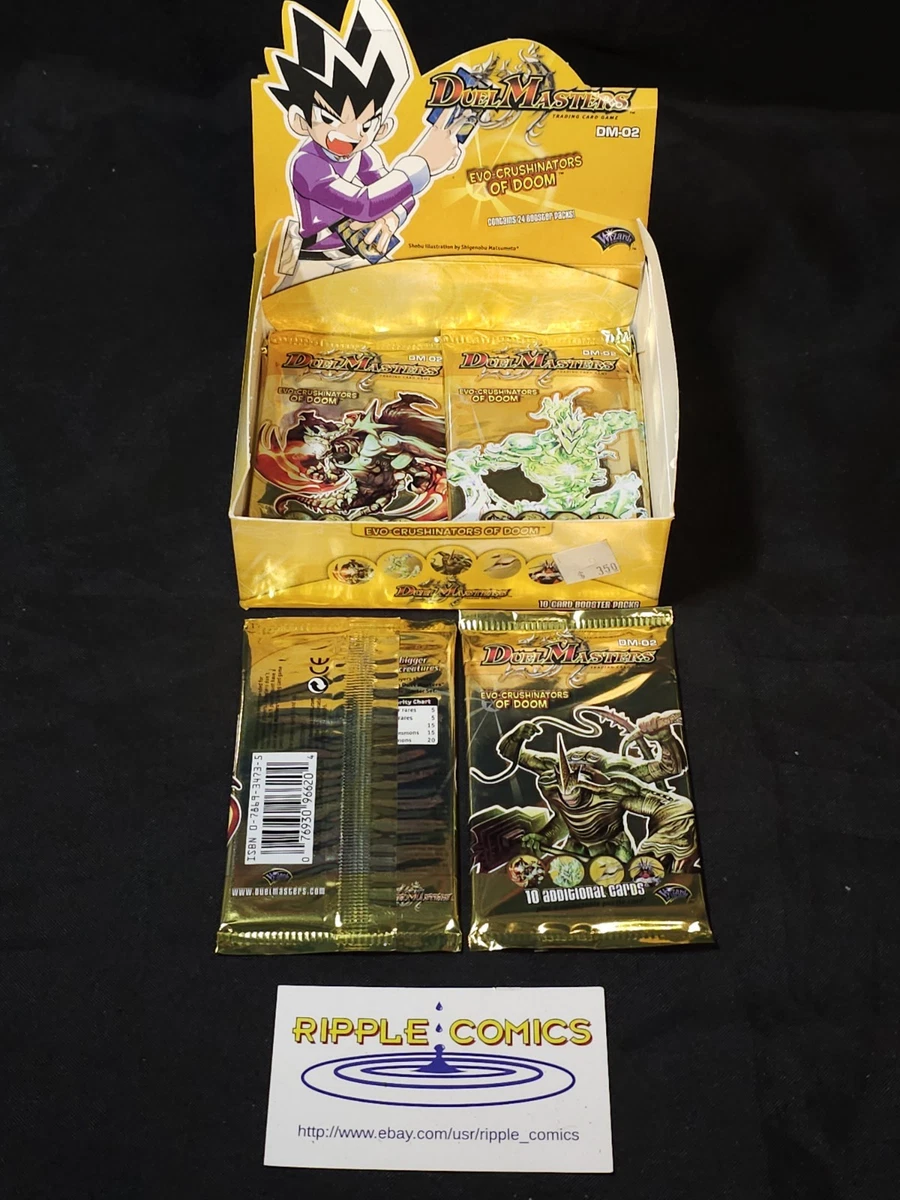 Duel Masters TCG Sealed Collectible Card Game Packs in English for