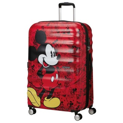 American Tourister Reisekoffer Wavebreaker Disney Spin.77 Mickey Red FL6976