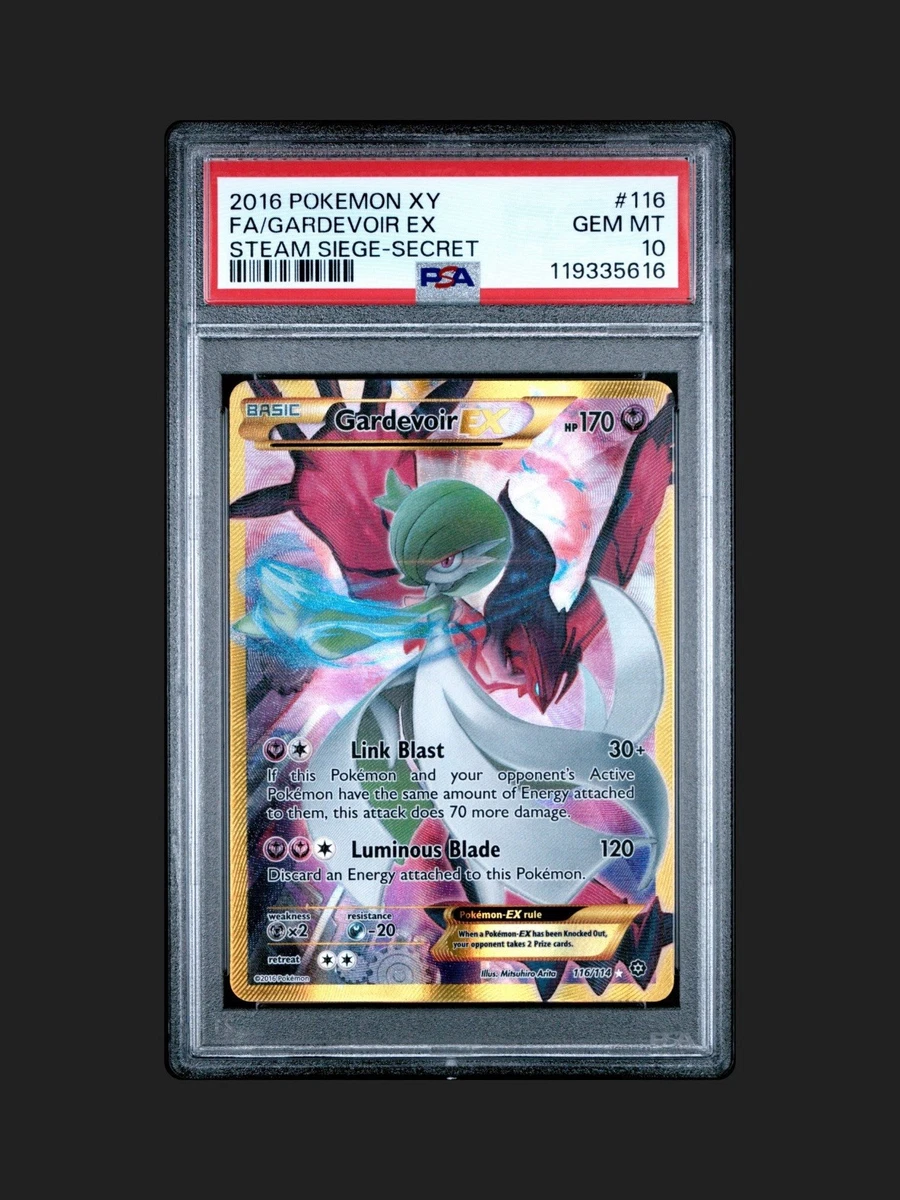 Pokémon TCG XY-Steam Siege Professional Sports Authenticator Full