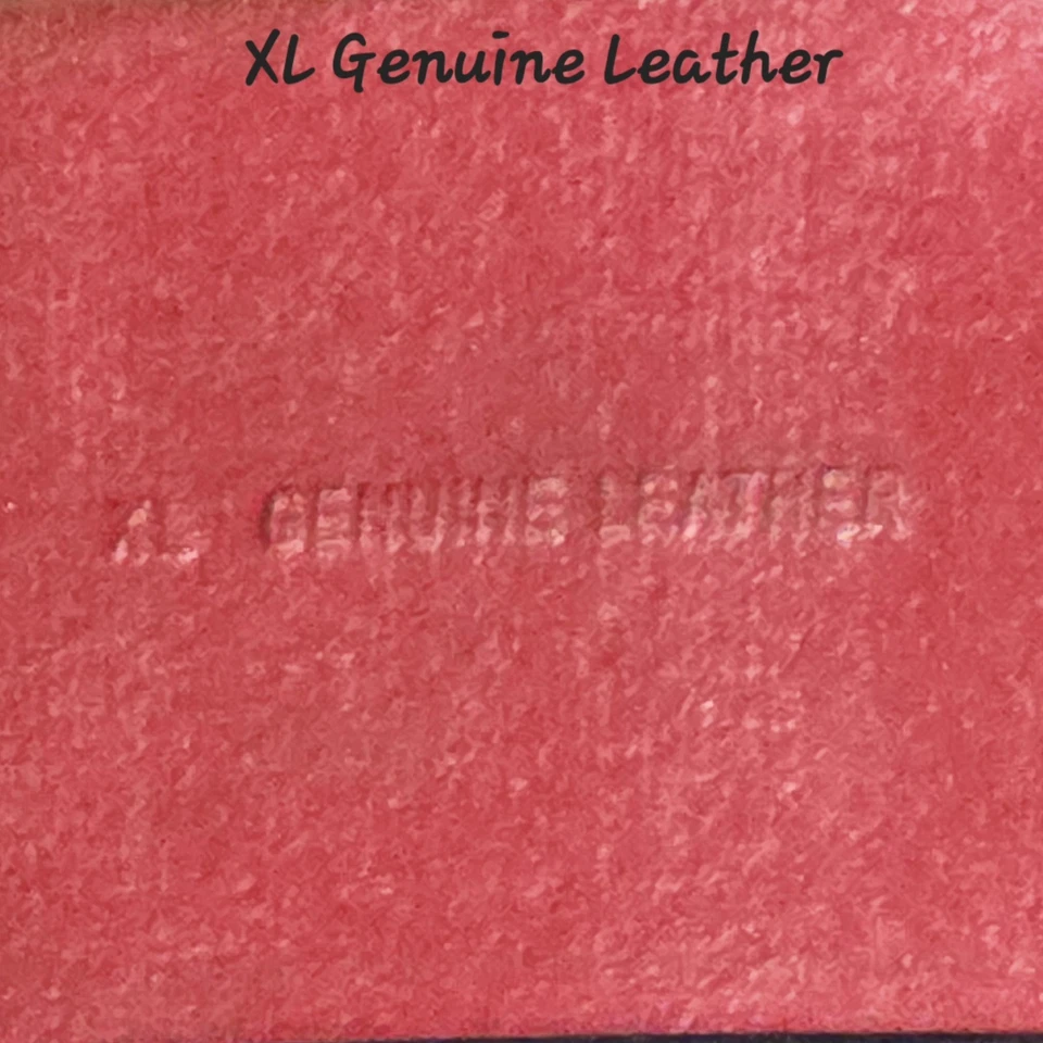 Cinturón para mujer Coldwater Creek Spirit cuero genuino rojo vino XL Foto 2 de 4