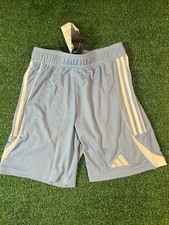 Adidas Team Soccer Football Youth Shorts Medium NWT 3 Stripes And Logo Practice