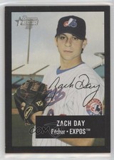 2003 Bowman Heritage Black Facsimile Signature Zach Day #82 1u6