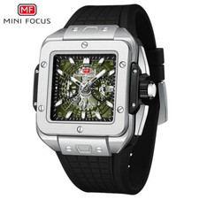 MINI FOCUS Men Rectangle Watches Military Wri...