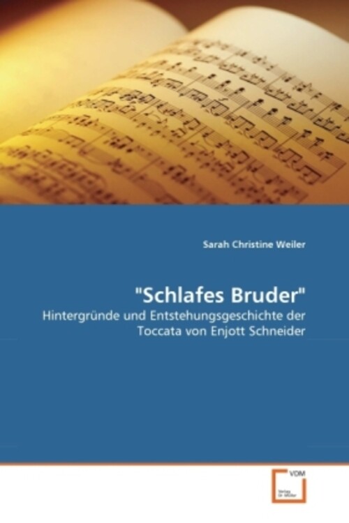 Thumbnail - Schlafes Bruder Sarah Christine Weiler Taschenbuch Deutsch Vdm Verlag
