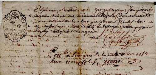 1763 Noidant-Chatenoy nomination d'un curateur BALLAND PERROT BIGEY VARNY moulin - Photo 2 sur 2