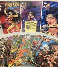 Hari Kari - Lot of 8 Issues - Black Out Comics  - All VG-NM *READ*