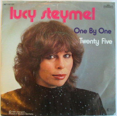 Lucy Steymel / One By One / Twenty Five 7'' Vinyl Single 1981