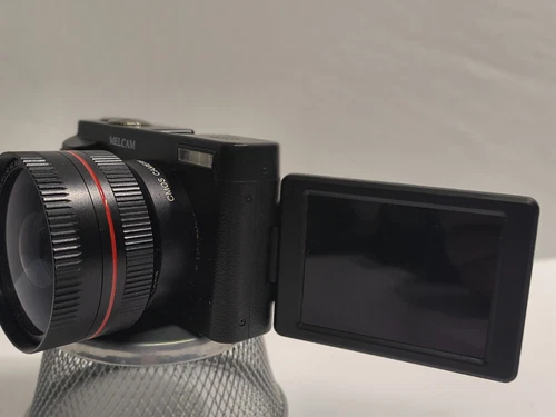 Merlcam 4K 16X 48MP 3 Inch 180° Flip Screen Vlogging Camera for YouTube