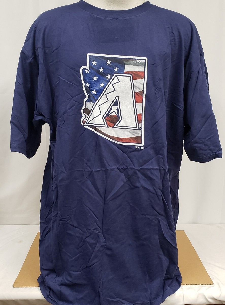Brand New Men's Fanatics MLB Arizona Diamondbacks Short Sleeve