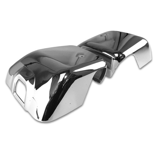 For 2018-2020 Jeep Wrangler JL Chrome ABS Top Half Side Mirror Cover Overlay Cap - Picture 3 of 8