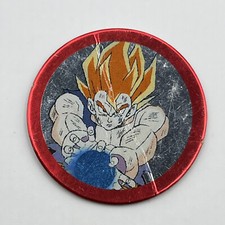 Son Goku Dragon Ball Z Menko No.166 Shueisha Japanese Anime Manga Akira Toriyama