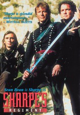 Sharpes Regiment DVD Sean Bean 1996 - 1 Hour 40 Mins - REGION 1 USA RELEASE
