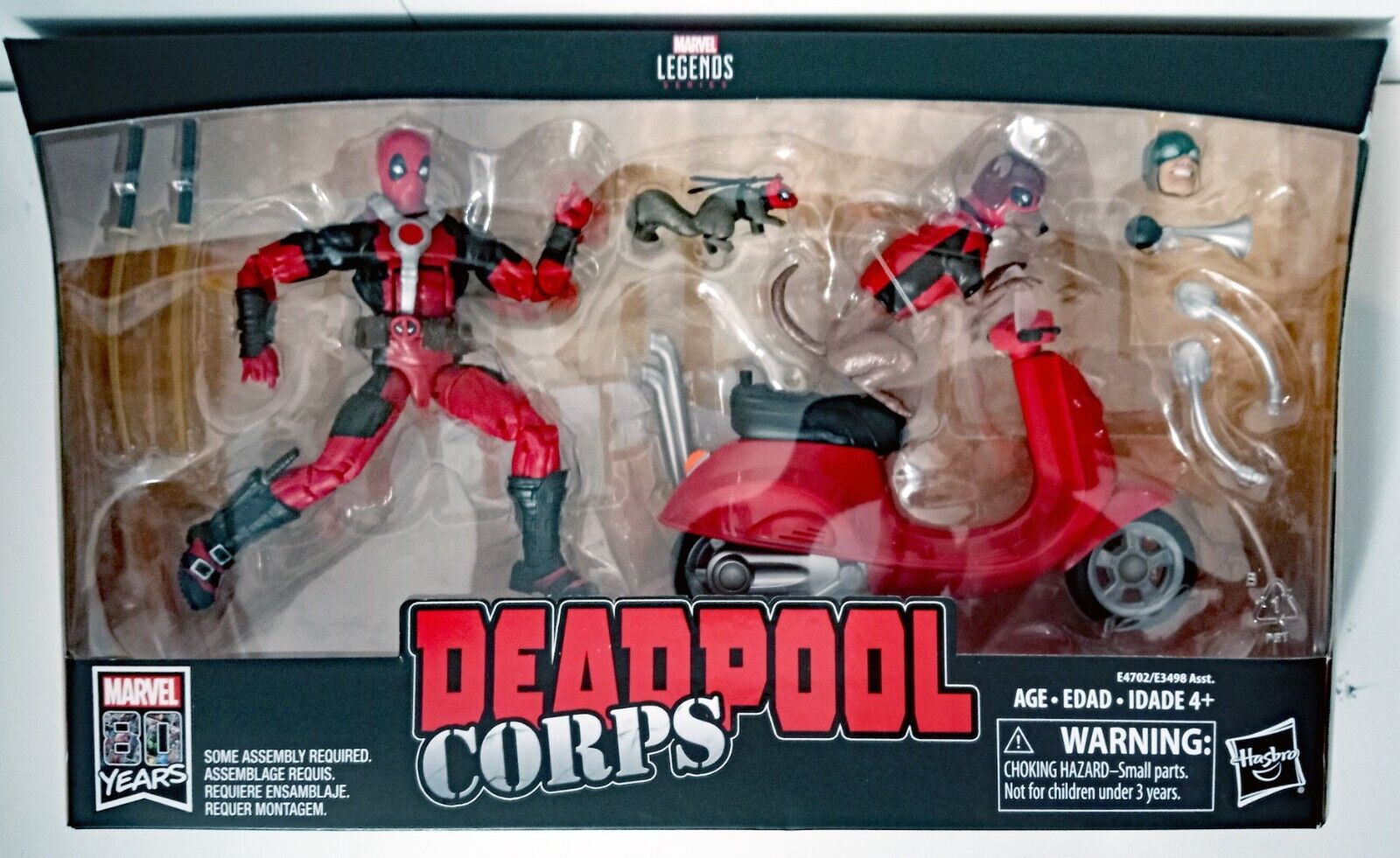 NEW Marvel Legends DEADPOOL CORPS 6” Figure Scooter IN HAND MISB SHIPS NOW