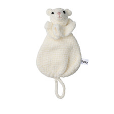 Baby chenille rattle Pacifier holder