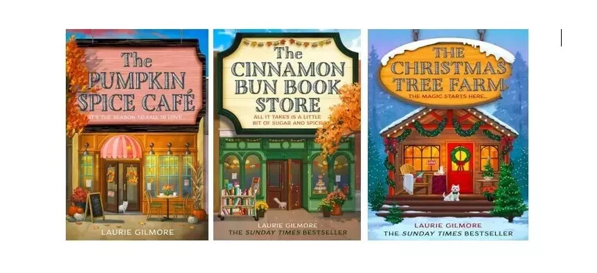 The Pumpkin spice Café + Cinamon Bun + The Christams Tree Laurie