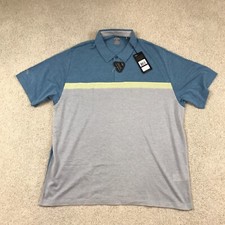 Callaway Mens 2XL Golf Polo Shirt Colorblock New Eco Opti Dri
