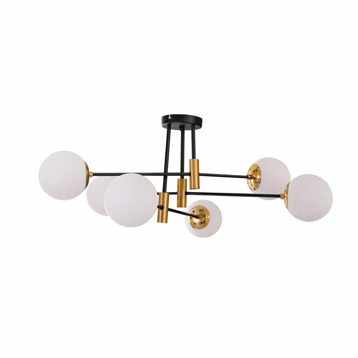 Black and gold globe light deals