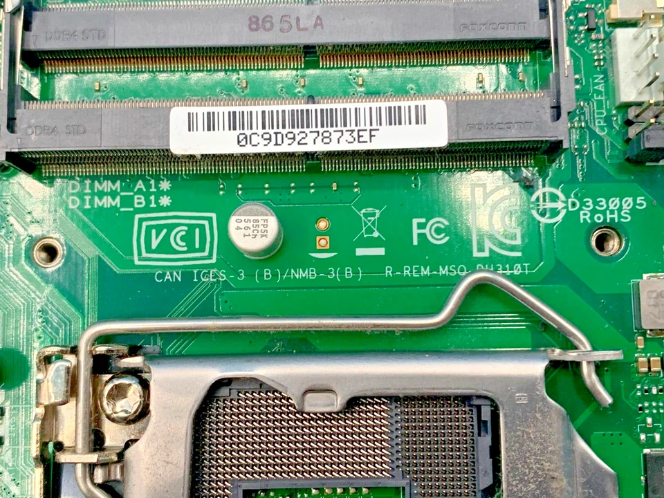 ASUS PRIME H310T R1.01 MOTHERBOARD FOR INTEL 8TH GEN CPUS LGA1151 SOCKET - Image 4 of 4