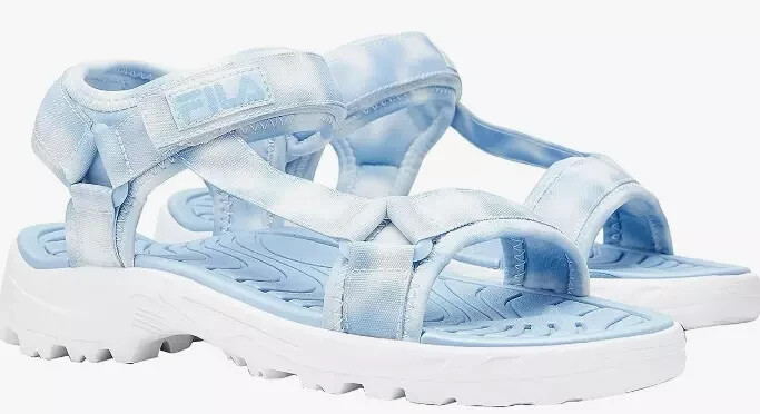 Sandali donna Fila Andros tie dye taglia 11 nuovi con scatola