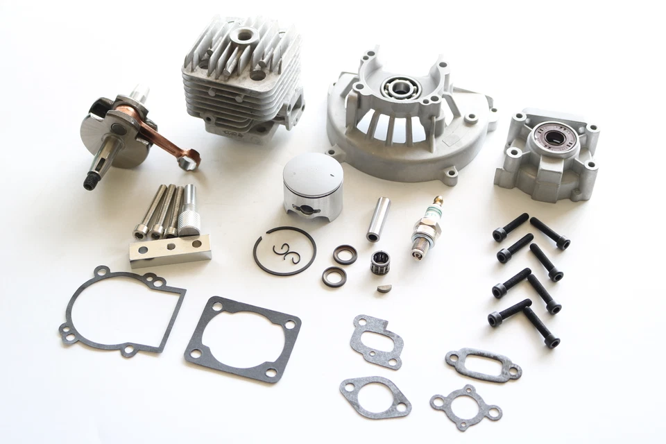 Kit de actualización de motor 32cc 2 tiempos 4 pernos se adapta a HPI BAJA 5B 5T SC Losi 5ive T Rovan Foto 4 de 4