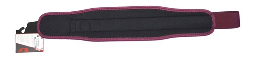 HARBINGER 4.5" Unisex Foam Core Weightlifting - Merlot, Size Small - Picture 2 of 3