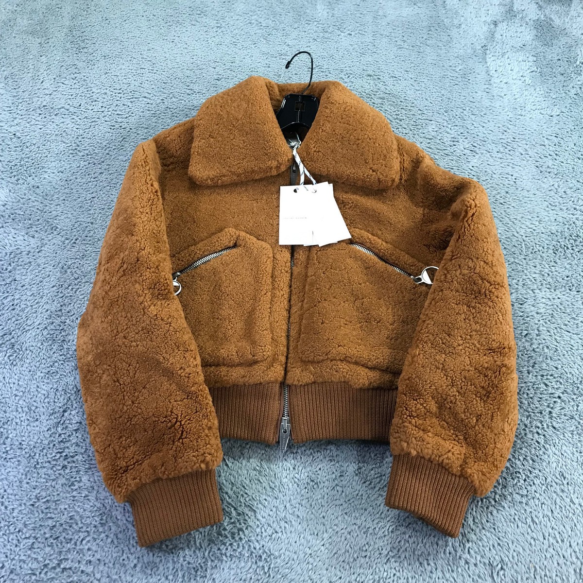 The Arrivals Jacket Womens Small Liv Perez Kala Teddy Coat Sherpa