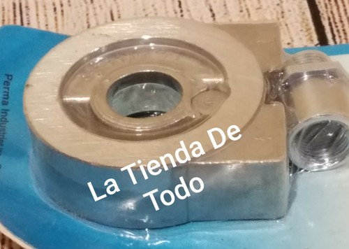 ALUMINUM SANDWICH OIL FILTER ADAPTER FITS 181 MODEL READ - Imagen 6 de 8