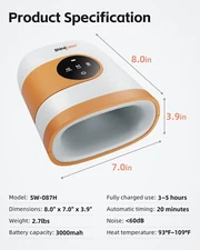 SHINE WELL Hand Massager for Arthritis and Carpal Tunnel, Hand Massager- FHA/HSA