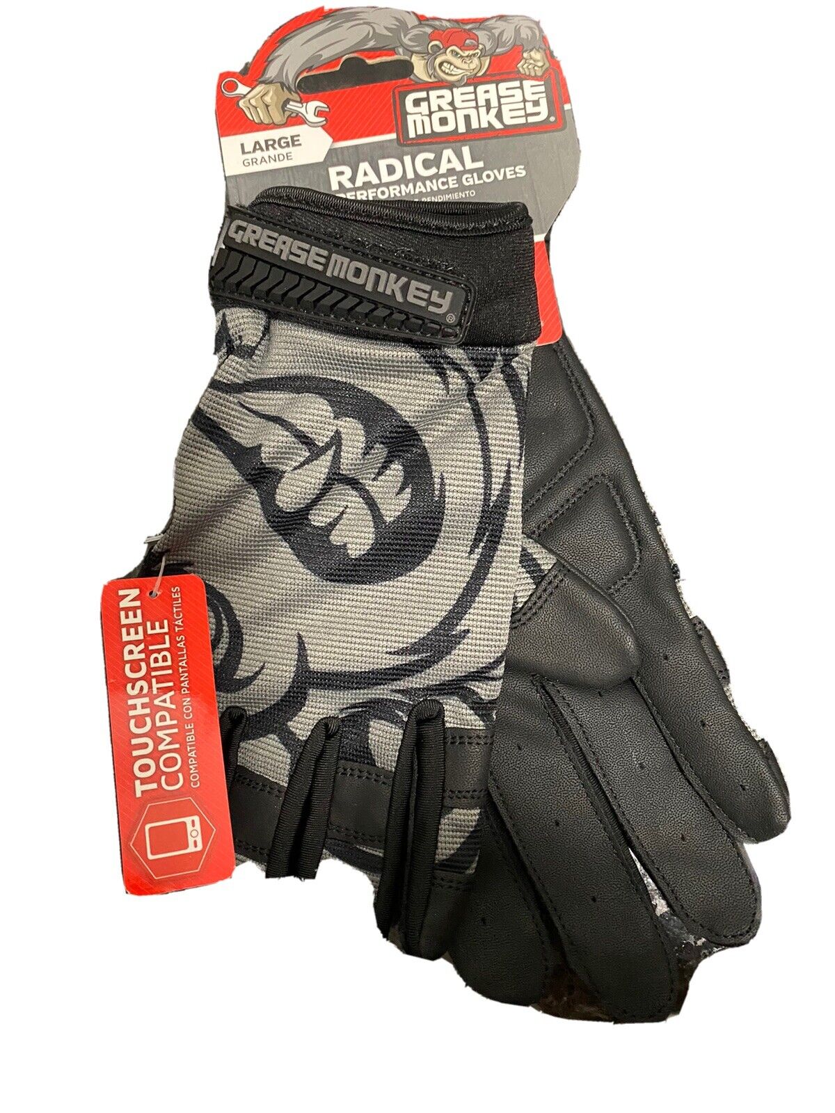 Grease Monkey Radical High-Performance Mechanics gloves with TouchScreen