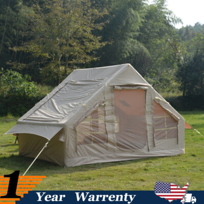 4-6Pax Inflatable Camping Tent Glamping Tent Waterproof Windproof Portable House