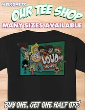 THE LOUD HOUSE KIDS - Custom Shirt Cartoon Family TV Show - Free Shipping