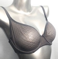 Victoria's Secret Body by Victoria Nwt Gray Nude Dot Unlined Demi Bra VS